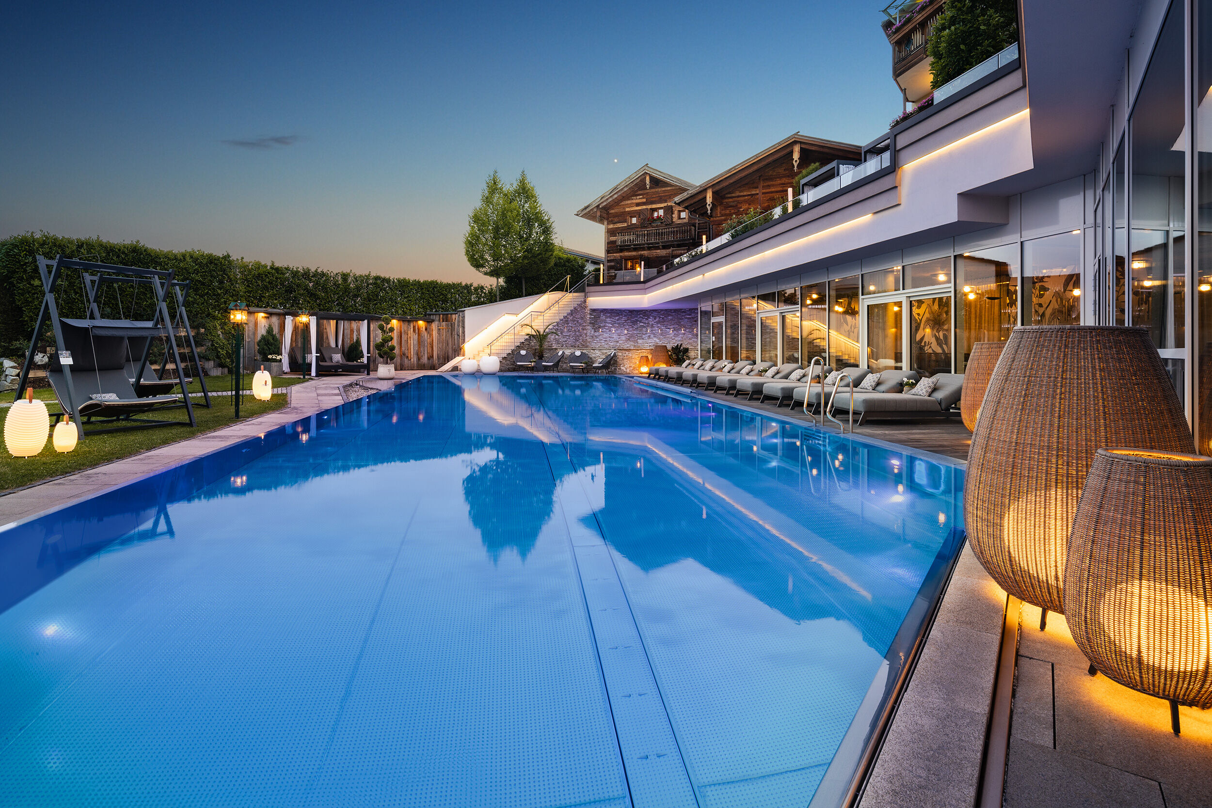 Infinity-pool im Jagdhof Hotel Bayerischer Wald